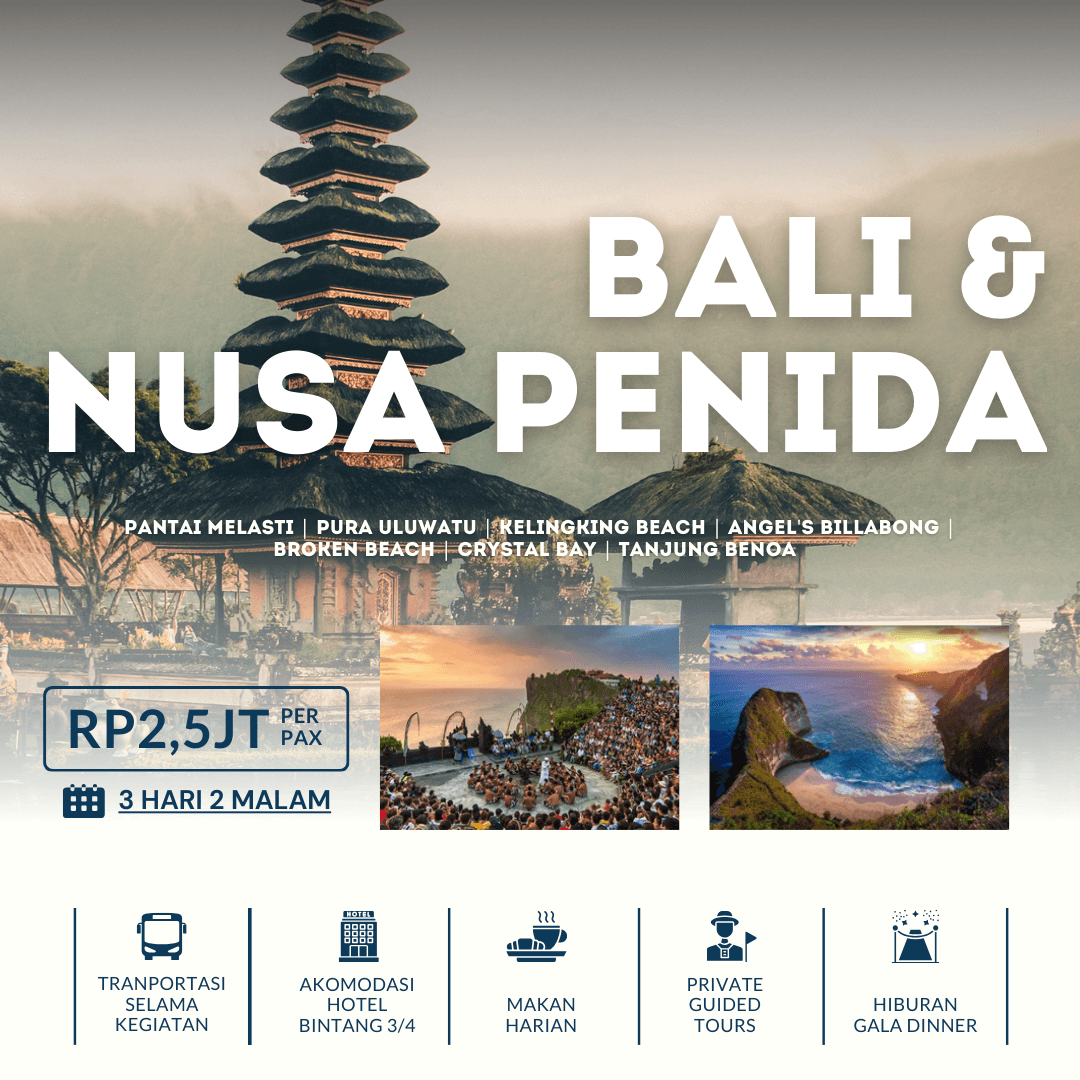Paket Capacity Building @ Bali - Nusa Penida 3 Hari 2 Malam