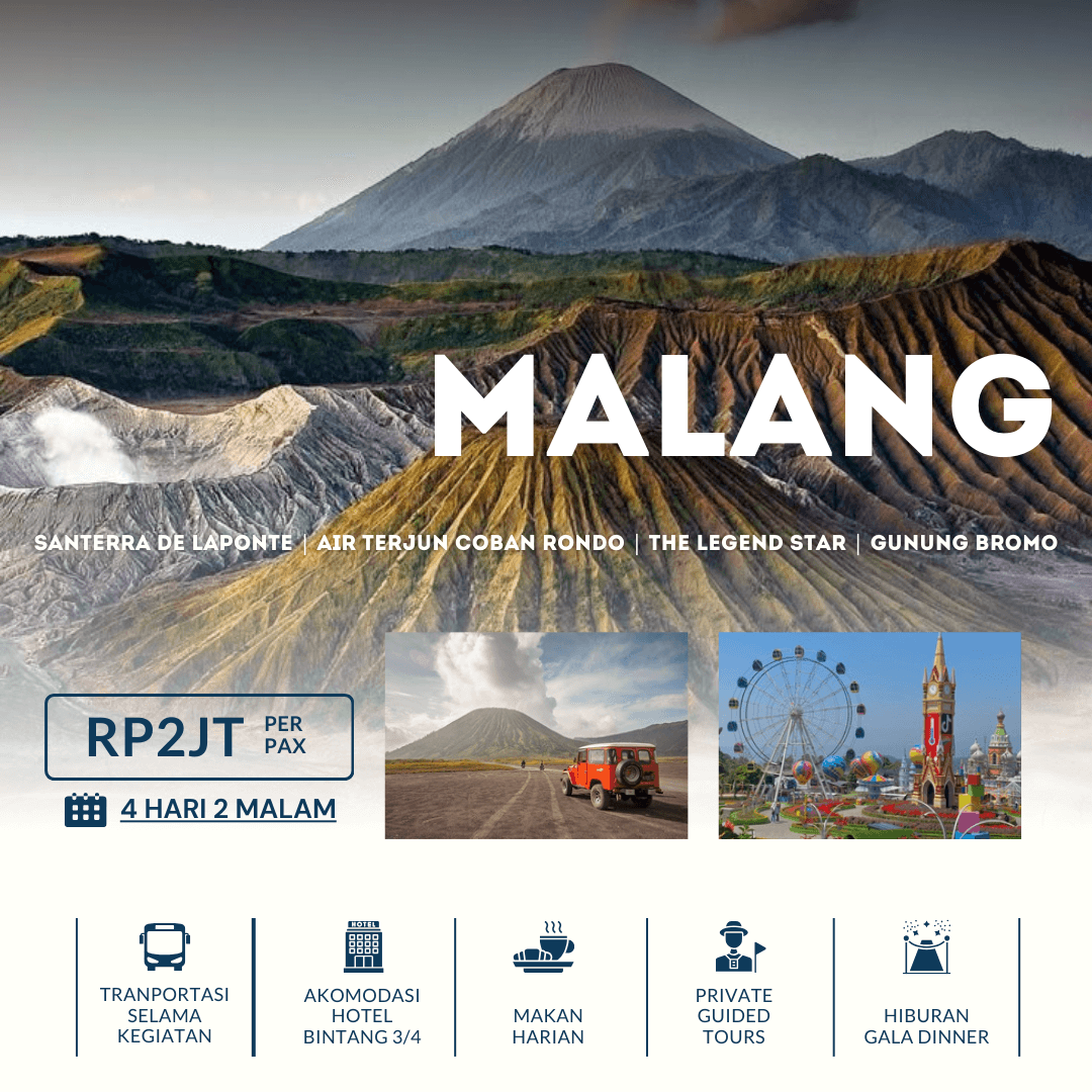 Paket Capacity Building @ Malang - Bromo 4 Hari 2 Malam